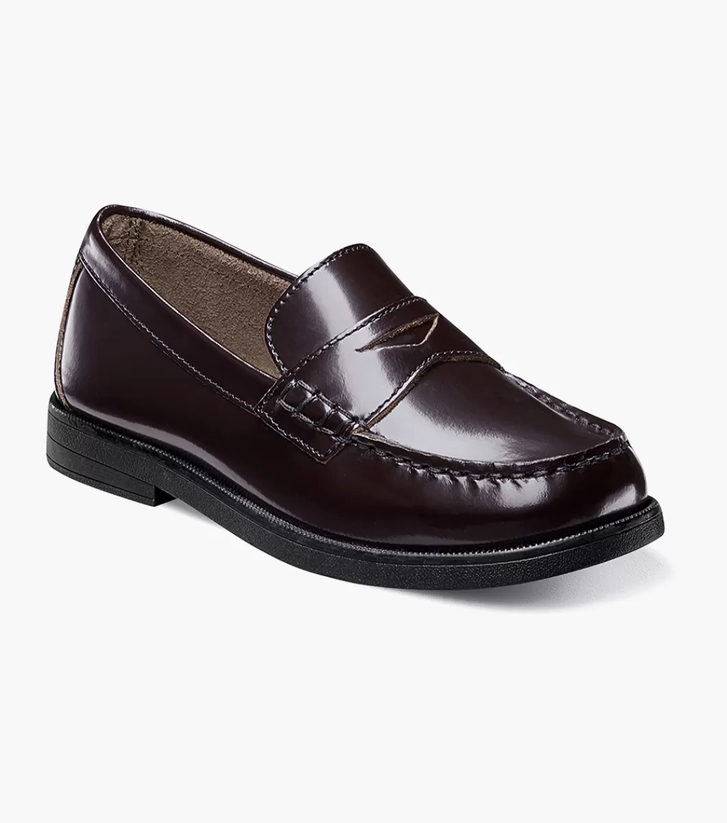 New Florsheim Croquet Jr. Burgundy