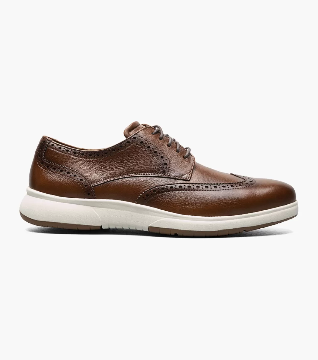 Outlet Florsheim Flair Work Steel Toe Cognac