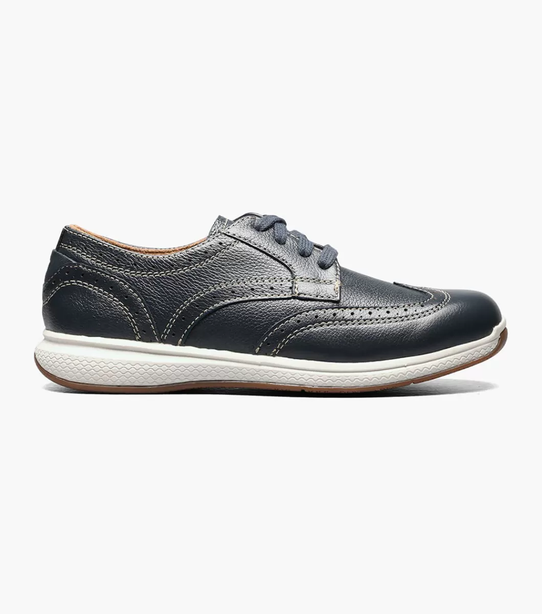 Hot Florsheim Great Lakes Jr. Navy