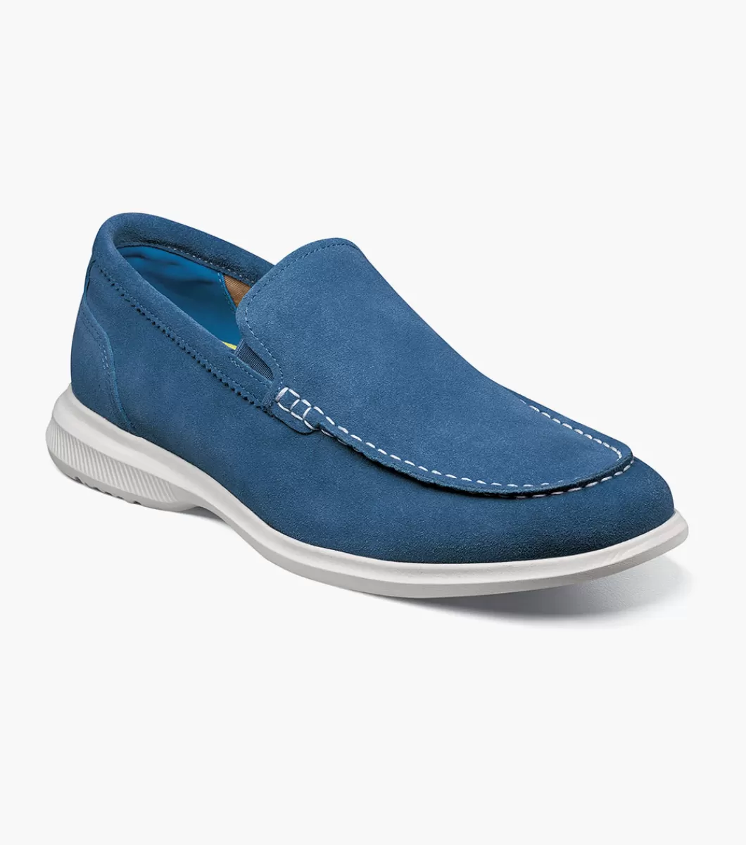 Cheap Florsheim Hamptons BlueSuede