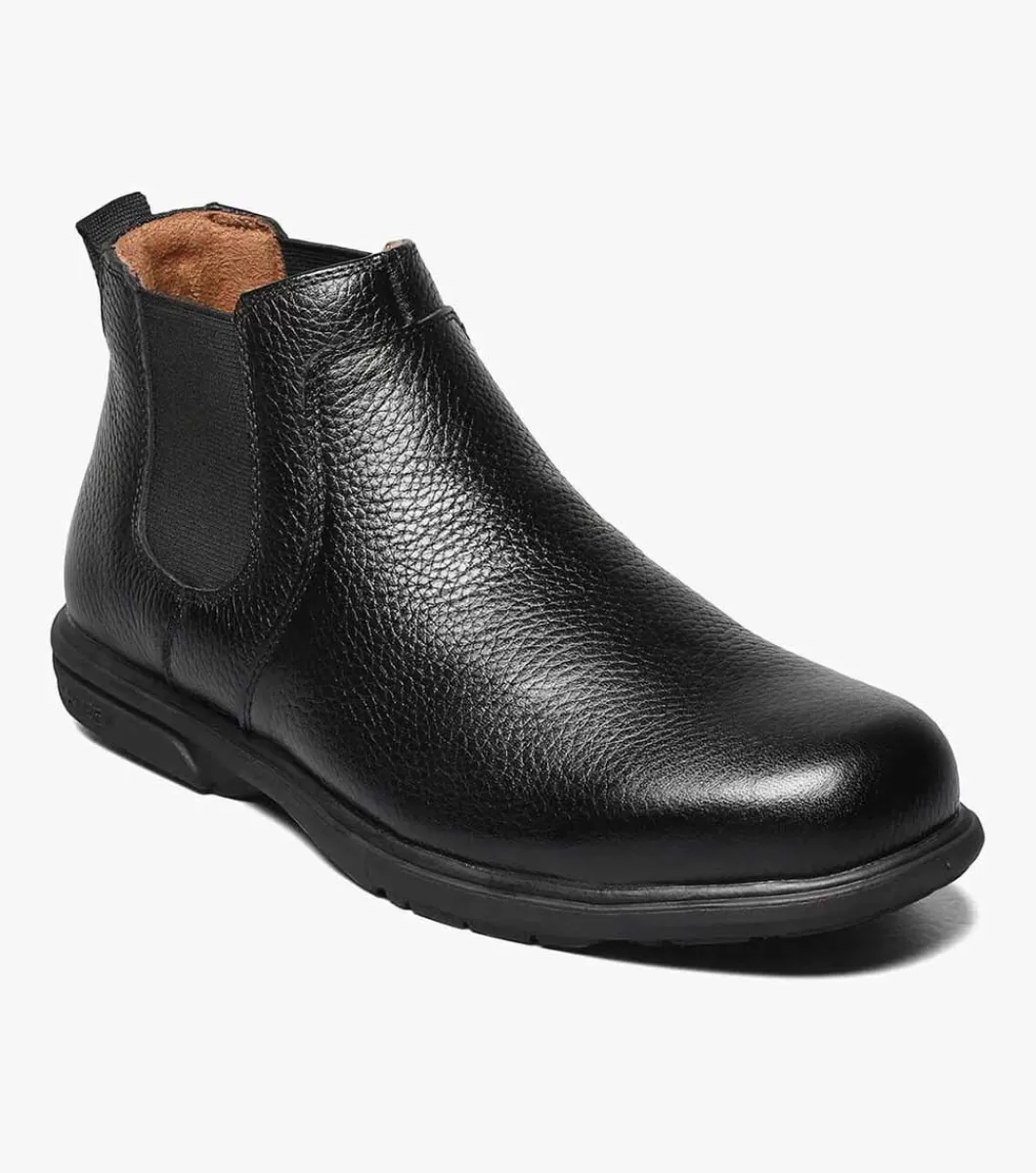 Outlet Florsheim Loedin Work Steel Toe Black