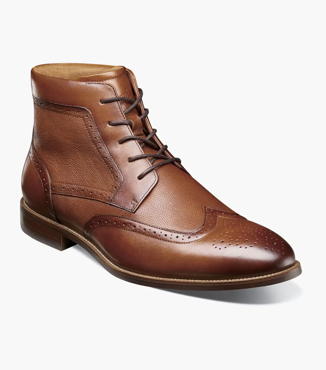 Fashion Florsheim Rucci Cognac